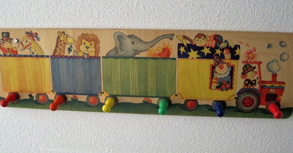 Kinder kapstok, Ophalen, Zo goed als nieuw, Kapstokje