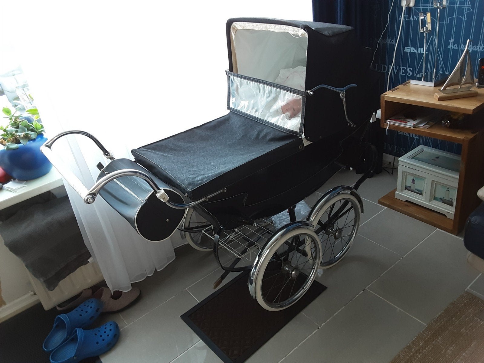 kinderwagen uit de jaren 60 van Werven, Ophalen, Zo goed als nieuw, Kinderwagen, Overige merken
