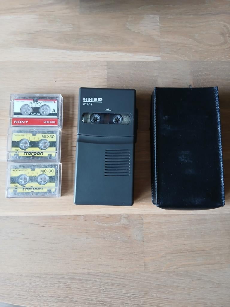 Dictafoon Uher mini, Audio, Tv en Foto, Bandrecorders, Ophalen of Verzenden