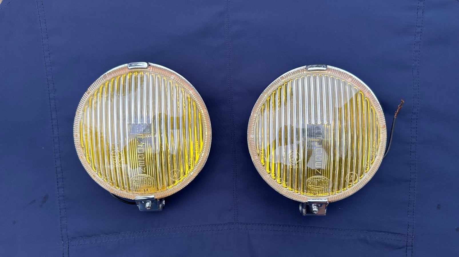 Vintage HELLA Mistlampen, Ophalen of Verzenden