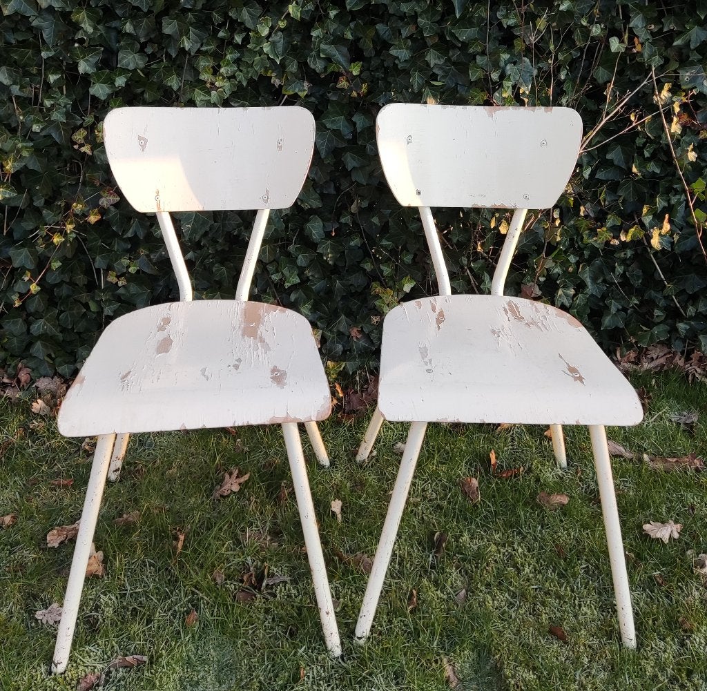 Vintage stoeltjes uit de jaren 50/60, Ophalen