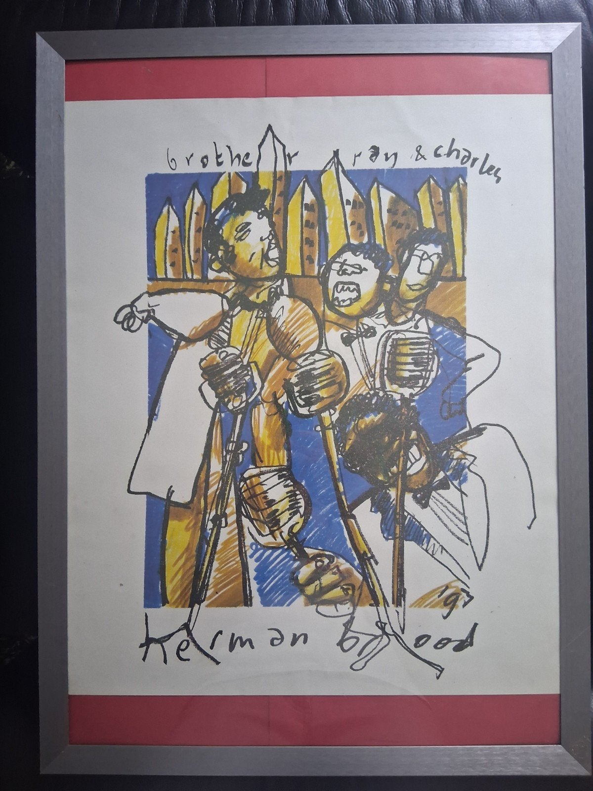 Herman Brood - Diverse  prints, Ophalen, Print, Prent, Ingelijst