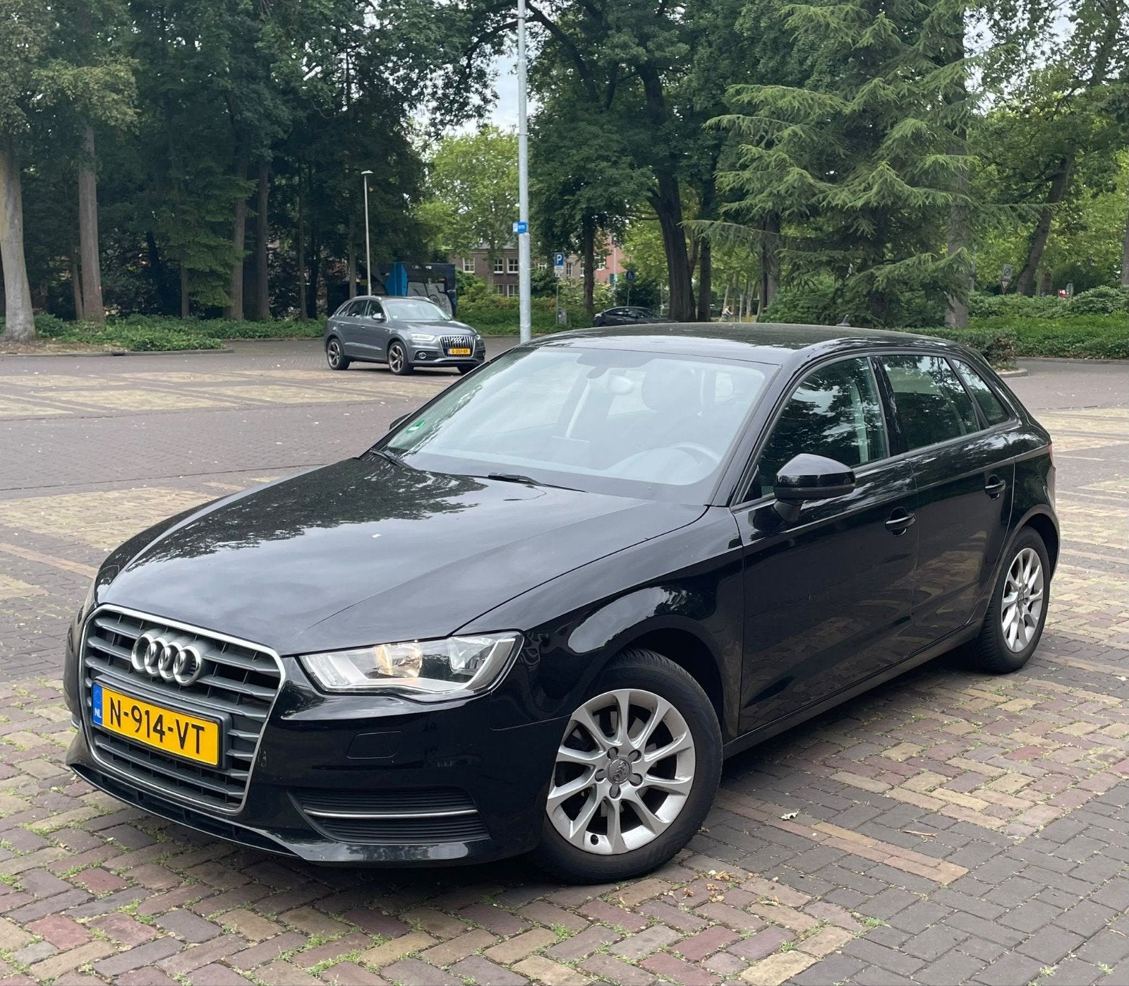 Audi A3 1.4 Tfsi 90KW Sportback 2013 Zwart, Auto's, Voorwielaandrijving, 4 cilinders, 1395 cc, 19 km/l