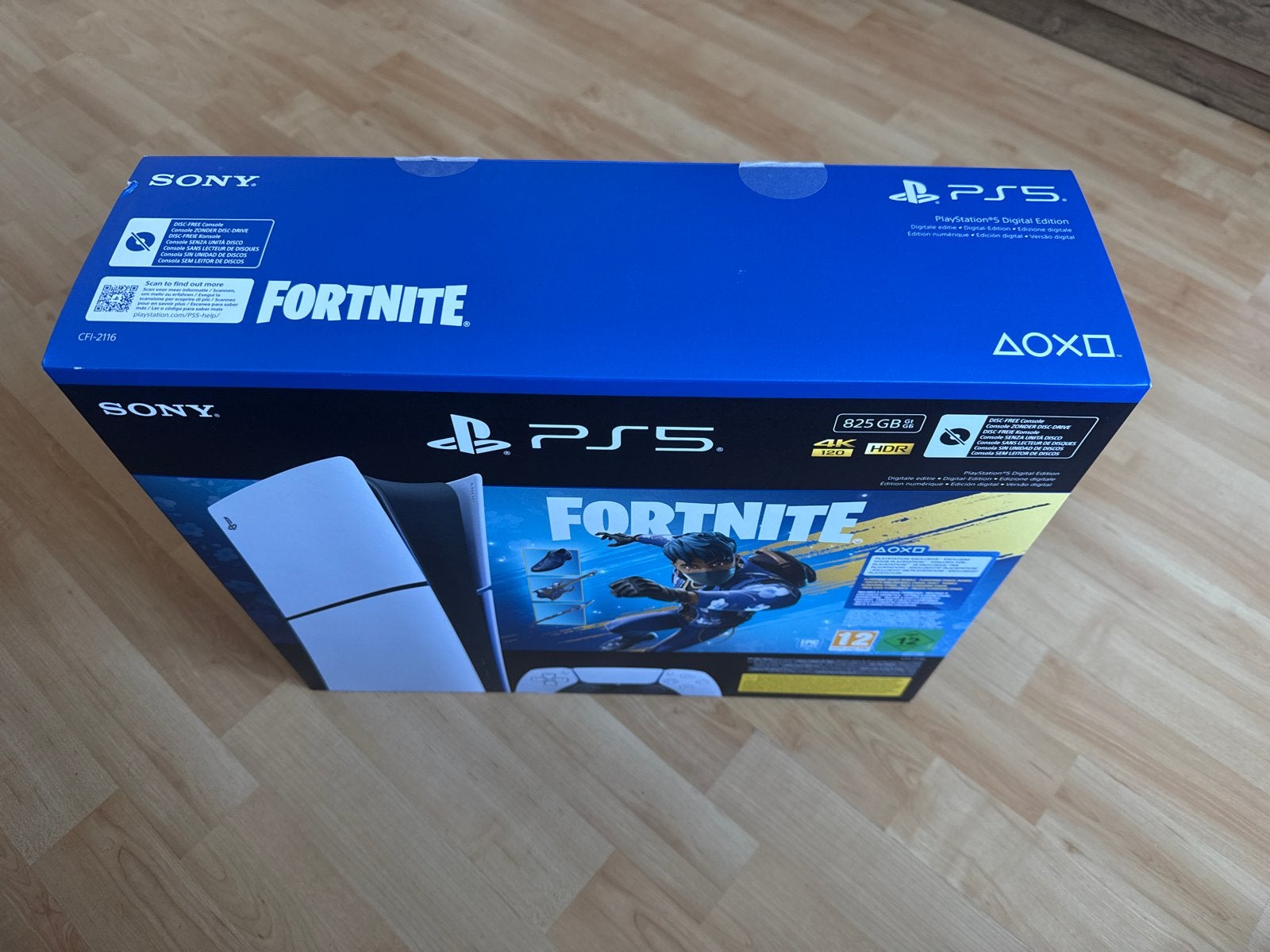 PS5 Digital Edition Fortnite Bundel - Nieuw, Spelcomputers en Games, Ophalen of Verzenden, Nieuw, Playstation 5 Digital
