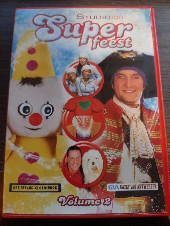 Studio 100 Super Feest Volume 2 DVD, Verzenden, Alle leeftijden, Nederlands, Zo goed als nieuw