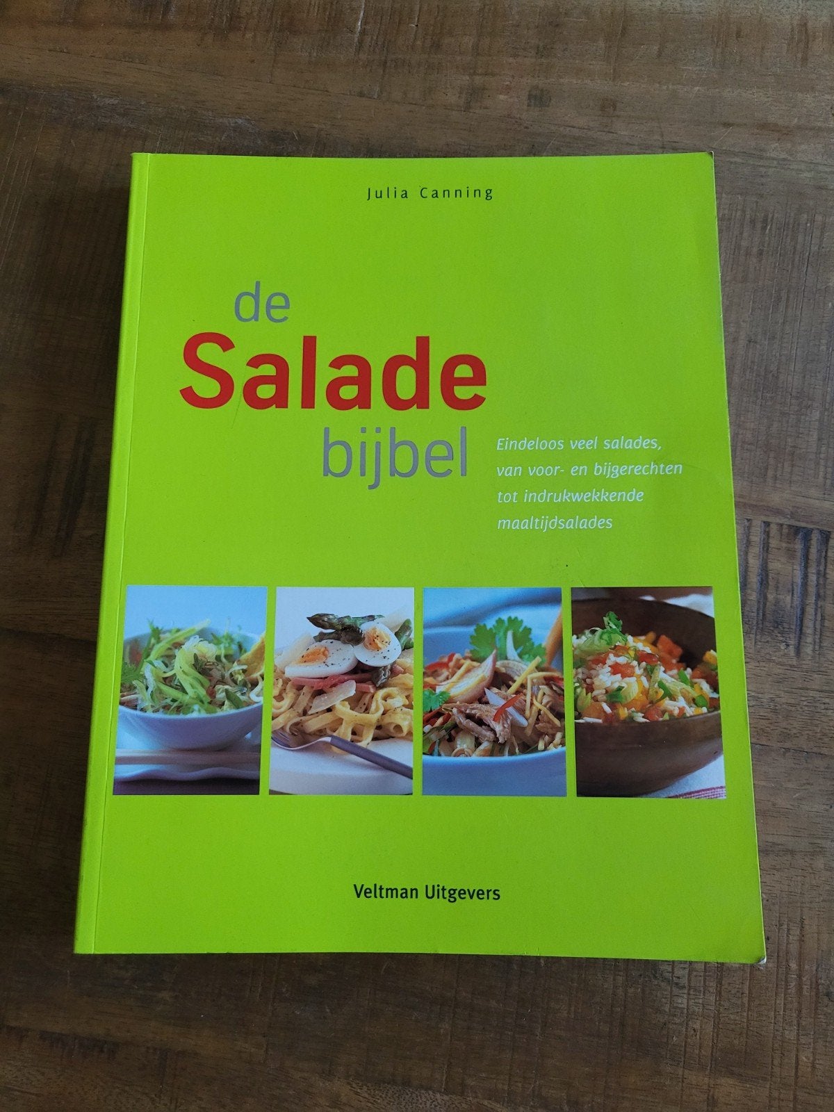 Julia Canning - De Salade bijbel, Boeken, Kookboeken, Zo goed als nieuw, Ophalen of Verzenden