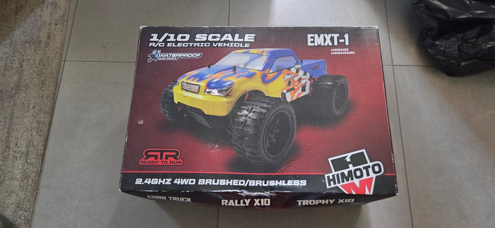 Himoto Brushless Truck Dalar Rally 2.4GHz RC Auto, Gebruikt, Auto offroad, Schaal 1:10, RTR (Ready to Run)