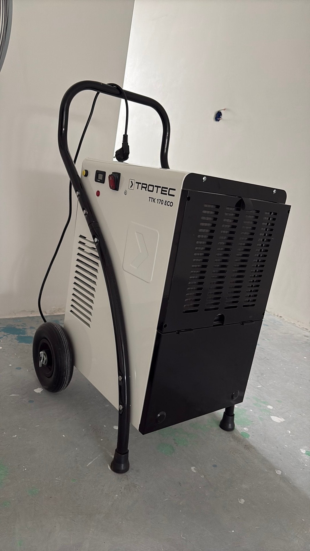 Bouwdroger trotec TTK 170 eco, Doe-het-zelf en Verbouw, Ventilatie en Afzuiging, Ophalen, Zo goed als nieuw, Afzuiger