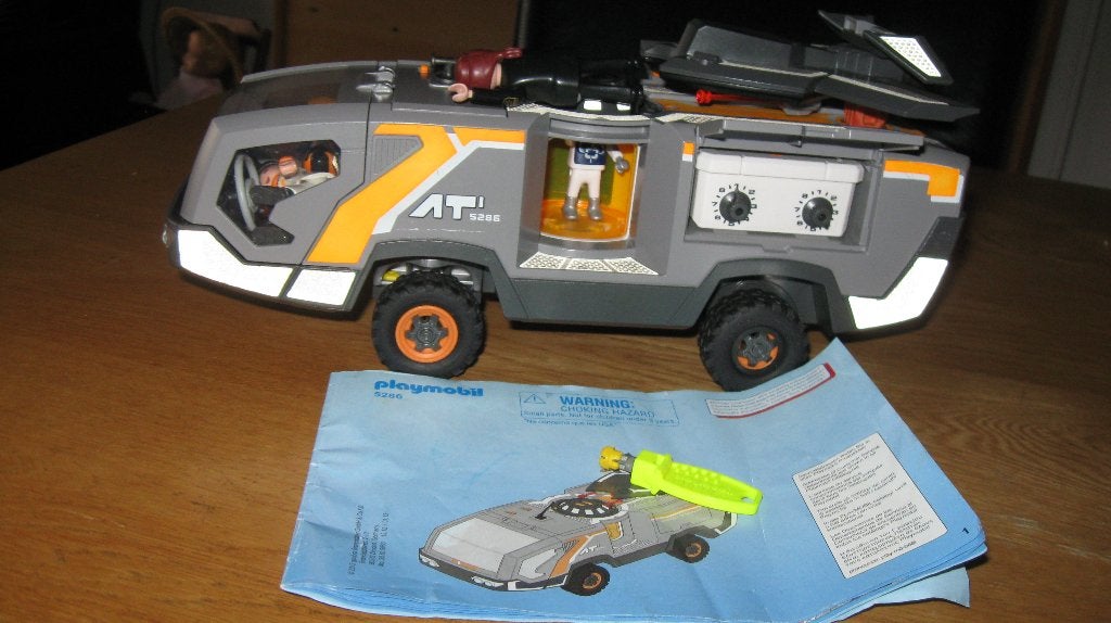 Playmobil 5286 met beschrijving. Agent commando Truck, Kinderen en Baby's, Speelgoed | Playmobil, Ophalen of Verzenden, Gebruikt