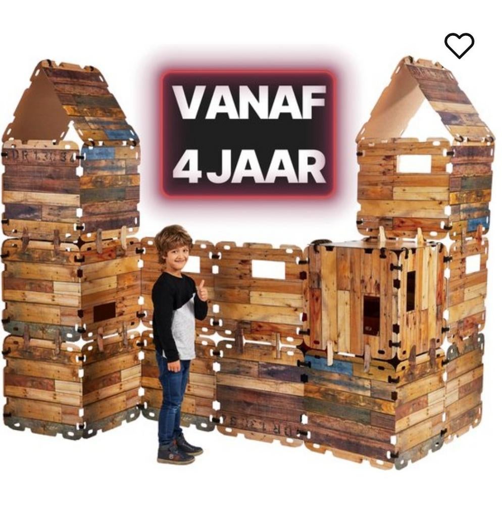 Fantasy Forts Mega Set - 32 platen, Ophalen of Verzenden, Gebruikt, Overige merken