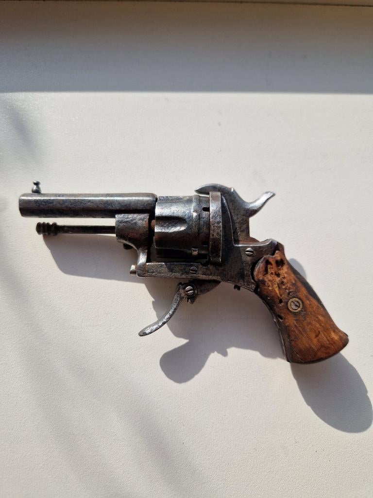 Antieke Penvuurrevolver, Ophalen of Verzenden