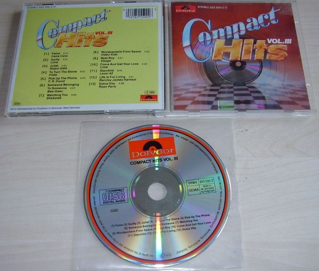 Compact Hits Vol III CD 1985 Visage Video Kids Level 42, Ophalen of Verzenden, Gebruikt, Pop