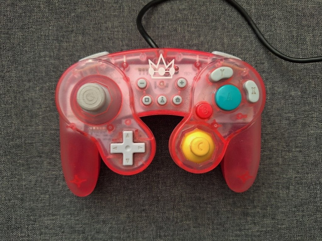 Hori Nintendo Switch Gamecube Controller - Princess Peach, Ophalen of Verzenden, Gebruikt, Switch, Overige controllers