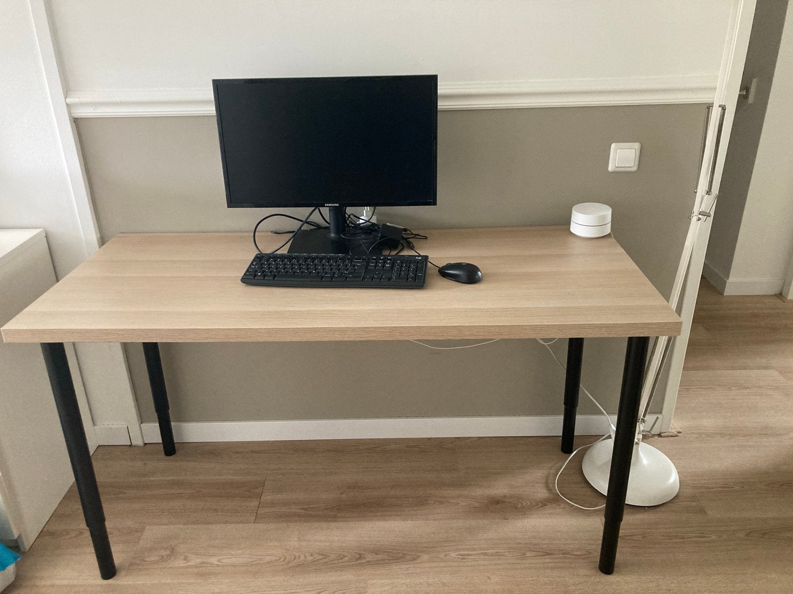 IKEA LAGKAPTEN bureau, Ophalen, Demontabel, Spaanplaat of MDF, IKEA