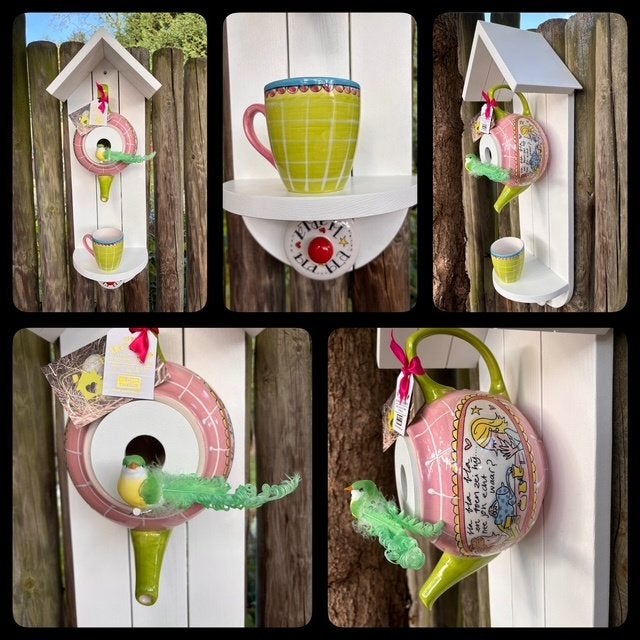 Cadeautip! Blond Amsterdam EB Theepot Vogelhuisje, Ophalen of Verzenden, Nieuw