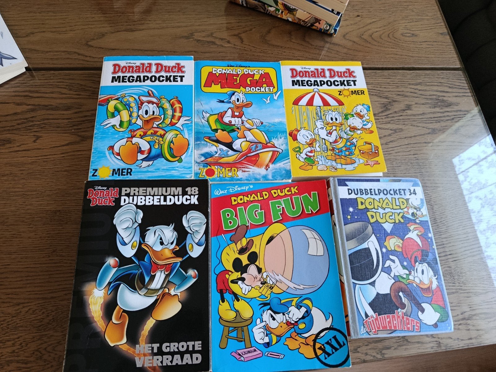 Donald Duck Megapocket, Dubbelduck, Dubbelpocket, Big Fun, Boeken, Stripboeken, Meerdere stripboeken, Ophalen of Verzenden, Gelezen