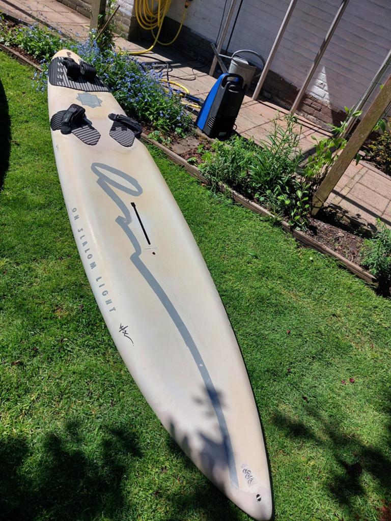 On slalom  surfplank 280, Ophalen of Verzenden, Gebruikt, Plank