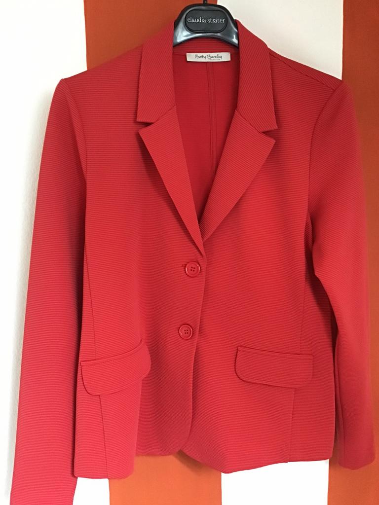 Tricot colbert, Kleding | Dames, Ophalen of Verzenden, Zo goed als nieuw, Maat 38/40 (M), Blauw