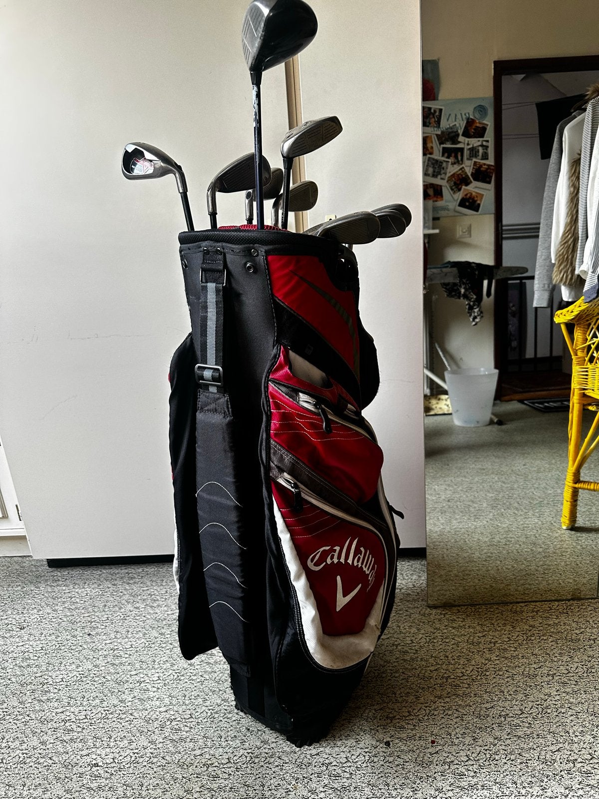 Complete golfset met Callaway tas en clubs, Ophalen, Gebruikt, Set, Callaway