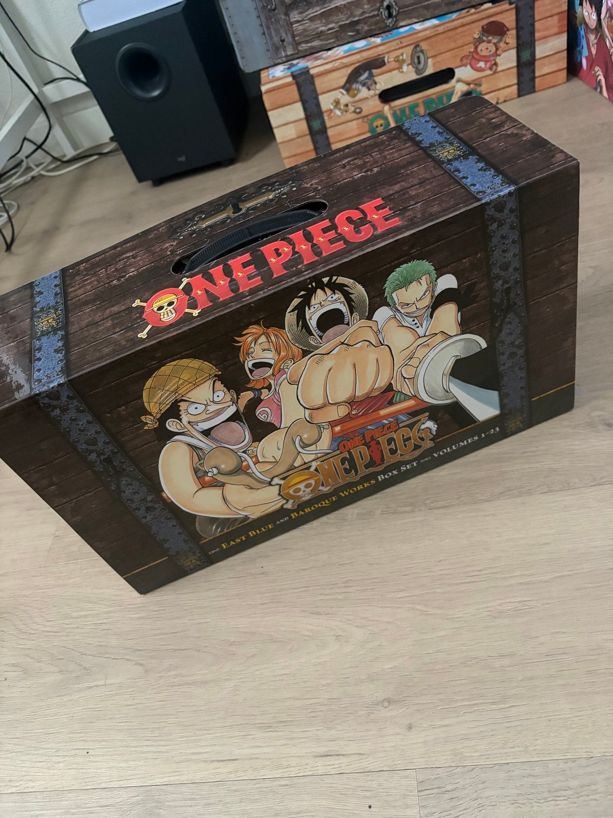 One Piece Box Set 1: East Blue and Baroque Works (Vol. 1-23), Complete serie of reeks, Ophalen of Verzenden, Zo goed als nieuw