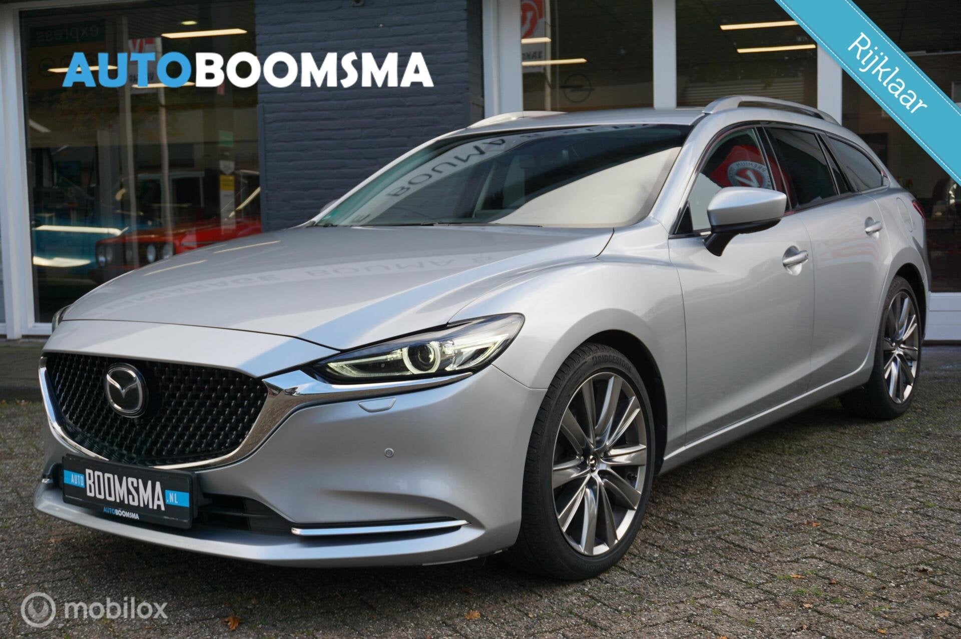 Mazda 6 Sportbreak 2.0 165pk Business Sport Automaat Trekhaa, Stof, Gebruikt, 4 cilinders, 6 sportbreak