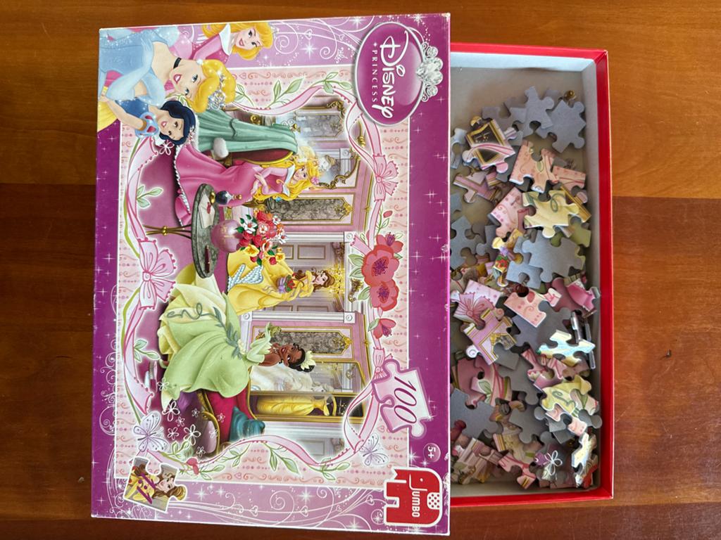 Disney Princess puzzel 100 stukjes Jumbo, Kinderen en Baby's, Speelgoed | Kinderpuzzels, Ophalen of Verzenden, Meer dan 50 stukjes