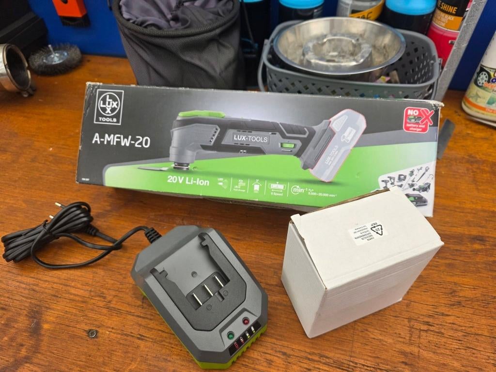 Lux Tools A-MFW-20 Multitool 20V Li-Ion, Ophalen of Verzenden, Nieuw