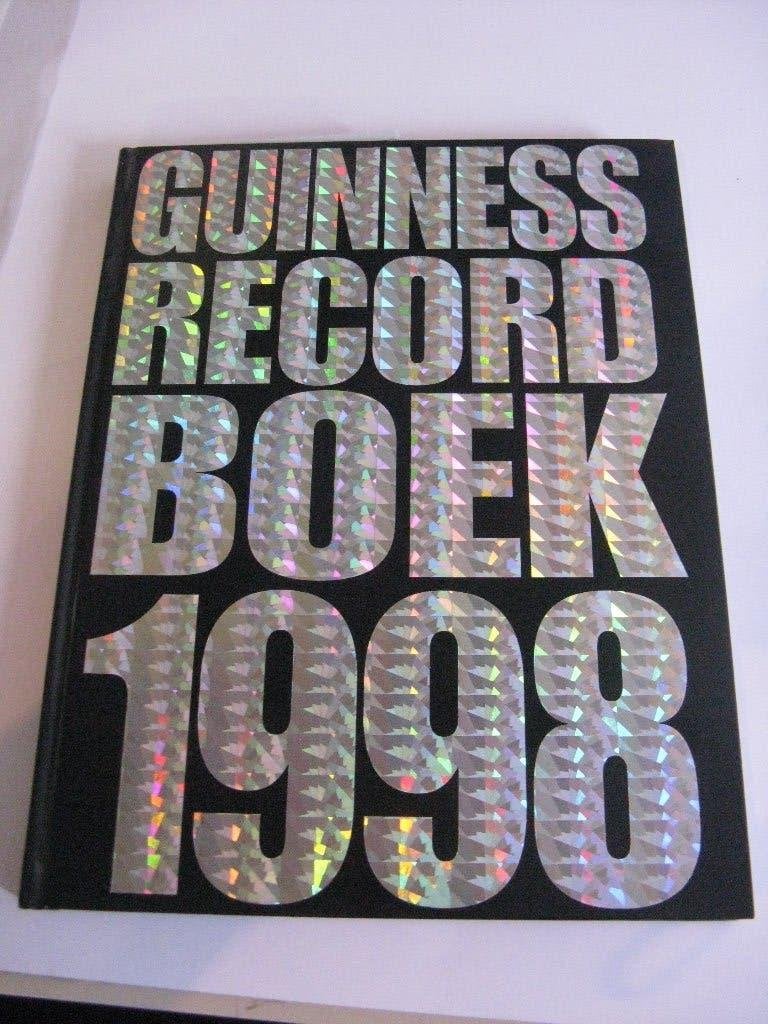 Guinness Record Boek 1998 - Editie met Glanzende Cover, Ophalen of Verzenden, Nieuw, Guinness World Records