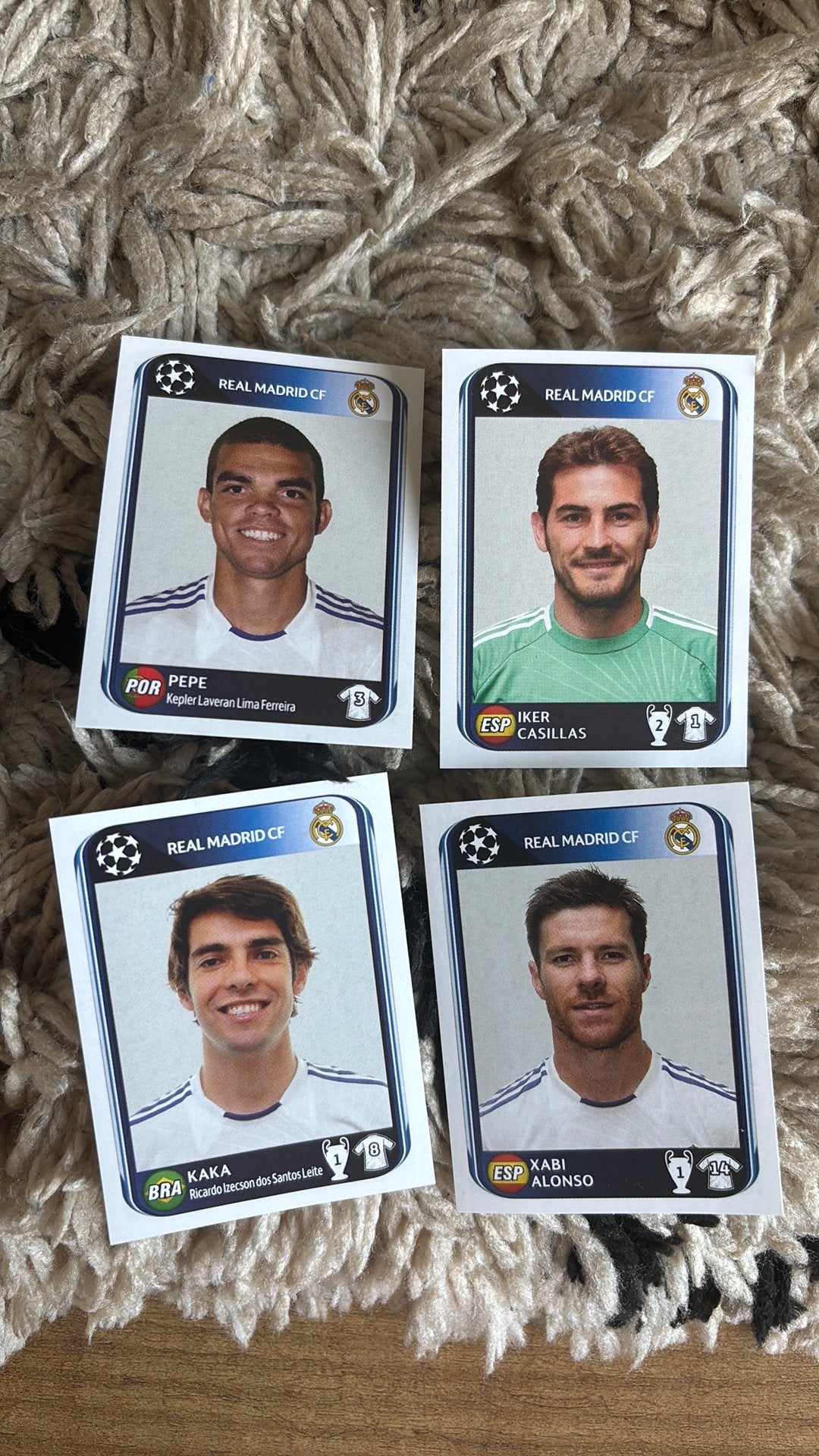 Panini voetbalplaatjes 2010-2011 real madrid, Ophalen of Verzenden, Zo goed als nieuw, Buitenlandse clubs, Poster, Plaatje of Sticker