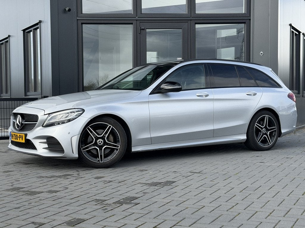 Mercedes-Benz C-Klasse Estate 180 Bns Solution AMG Panodak |, Auto's, Automaat, Leder en Stof, Origineel Nederlands, Automatische klimaatregeling