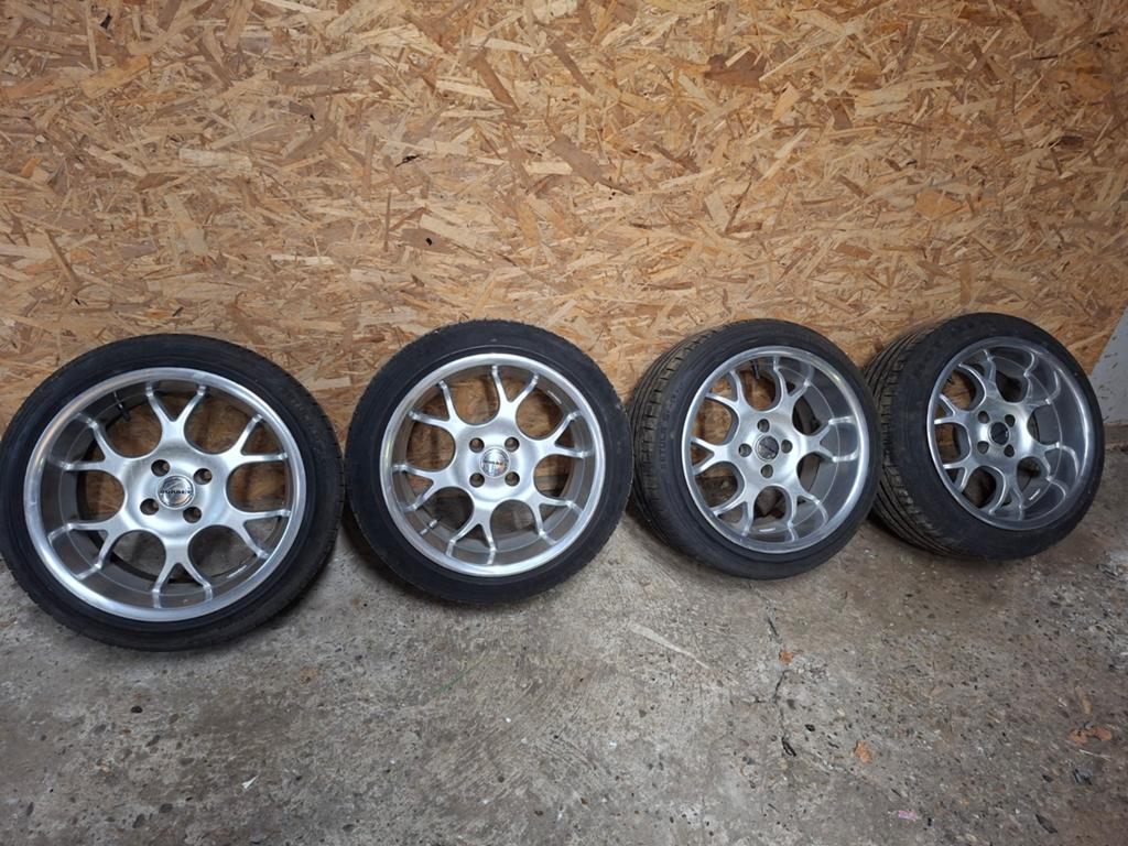 Borbet bs 16 inch 4x100 velgen, Ophalen, Gebruikt