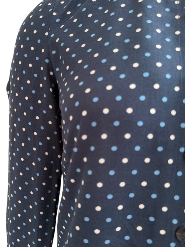 Nümph blouse XS, Blauw, Ophalen of Verzenden, Zo goed als nieuw, Maat 34 (XS) of kleiner