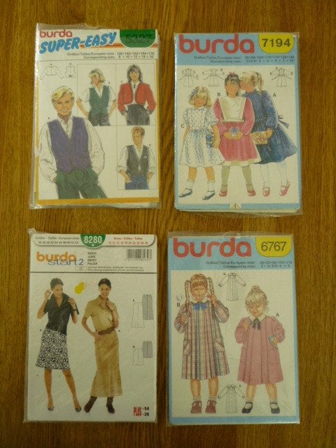 Burda en Neue Mode naaipatronen dames en kinderen, Ophalen of Verzenden, Zo goed als nieuw, Vrouw, Burda