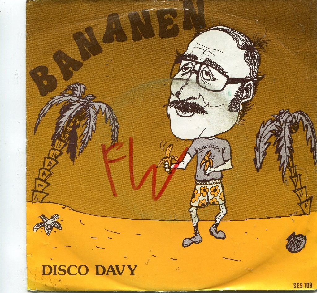 DISCO DAVY  -  Bananen, Gebruikt, 7 inch, Nederlandstalig, Fotohoes