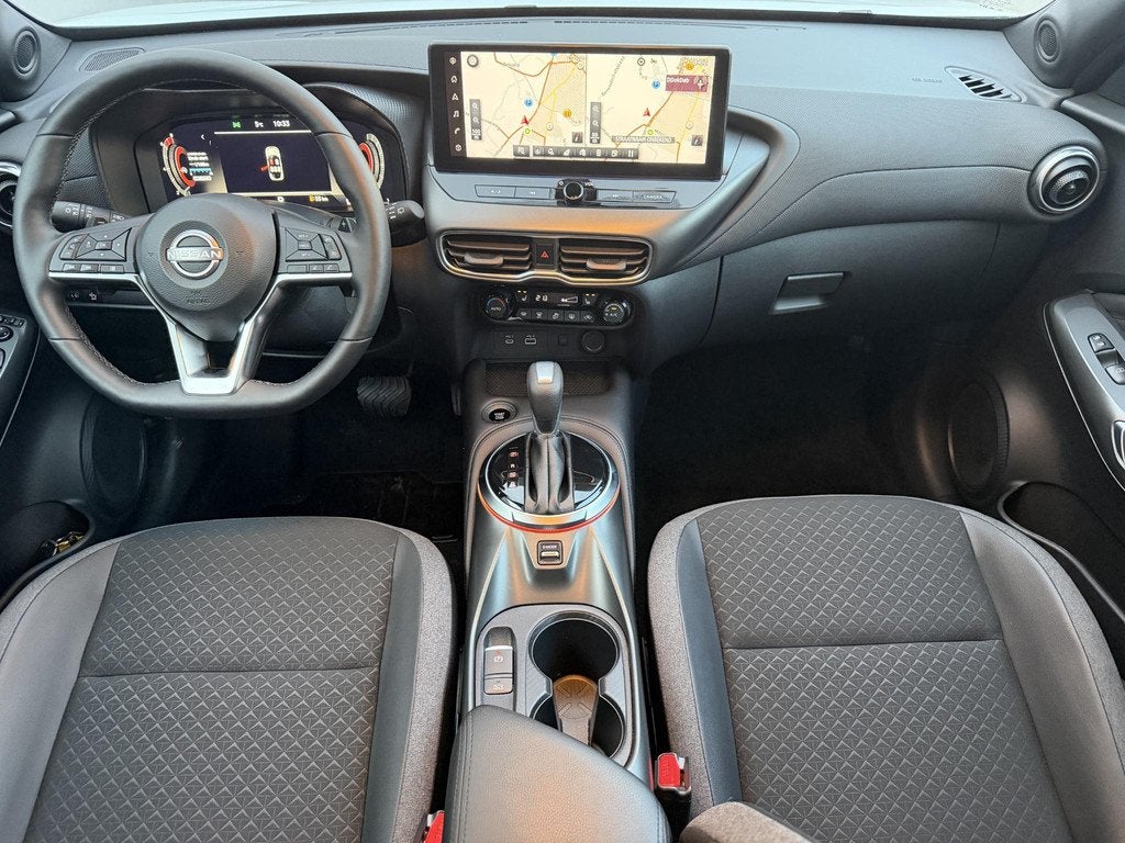 Nissan Juke 1.0 DIG-T DCT N-Connecta Automaat / Fabrieksgara, Auto's, Nissan, Stof, Euro 6, Wit, Bedrijf