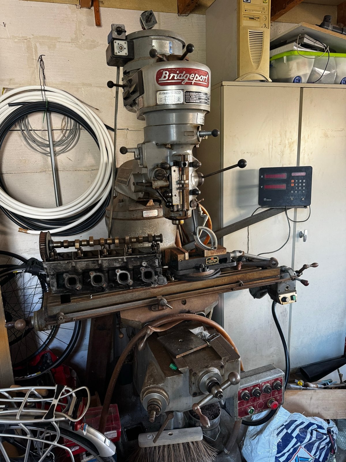 Bridgeport Textron freesmachine - Krachtige en betrouwbare, Ophalen