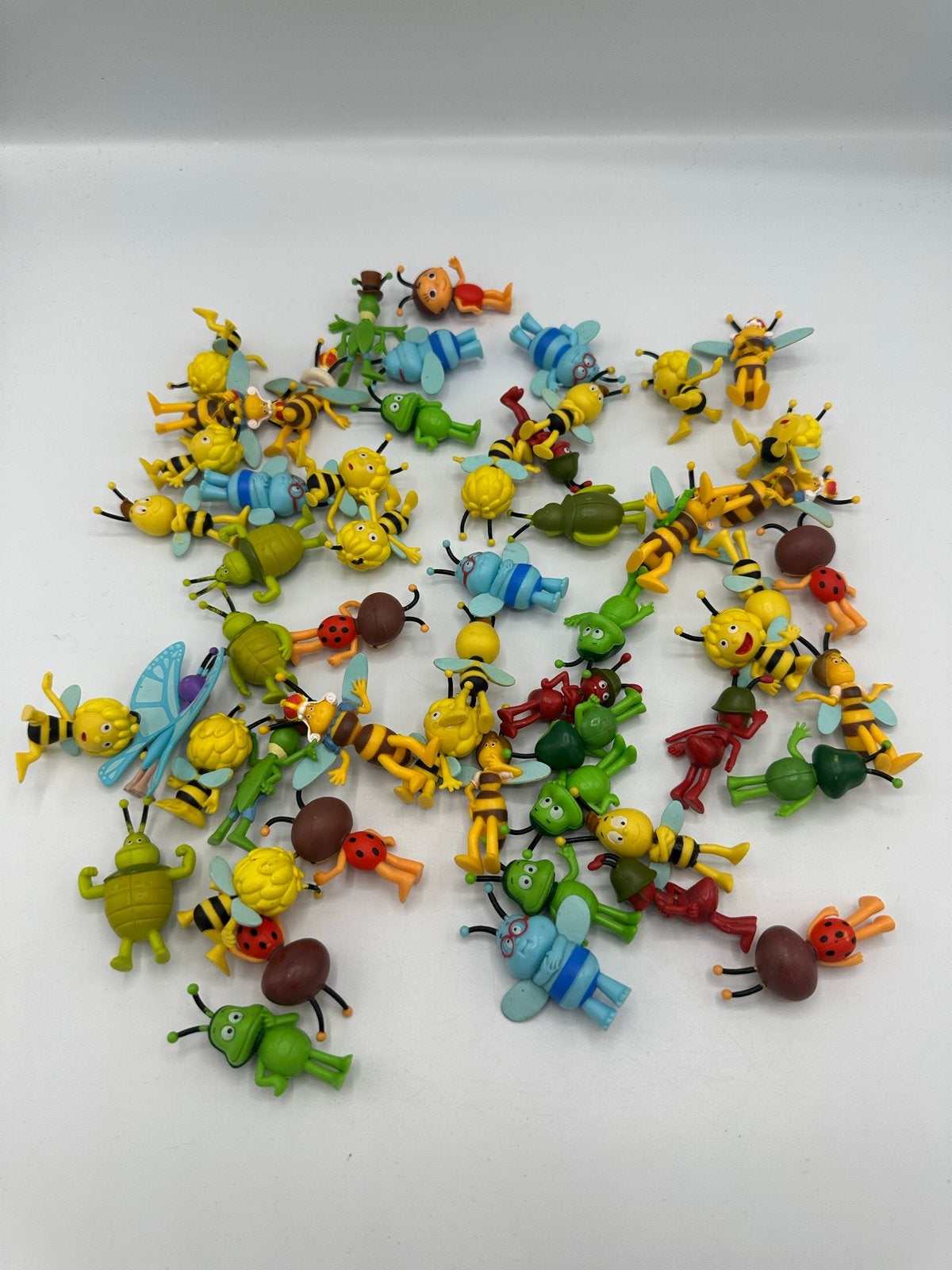 Leuke set Maya de Bij figuren - Emte supermarkten, Verzamelen, Supermarktacties, Overige supermarkten, Ophalen of Verzenden