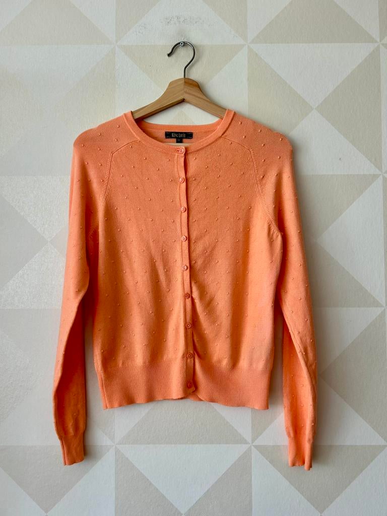 King Louie Cardi Droplet vest vestje roze M/38 zgan, Kleding | Dames, Truien en Vesten, Ophalen of Verzenden, Zo goed als nieuw