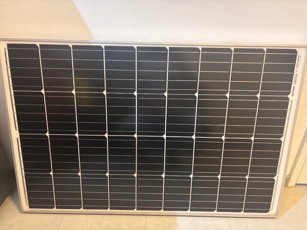 zonnepaneel, Doe-het-zelf en Verbouw, Zonnepanelen en Toebehoren, Ophalen, Gebruikt, Paneel, 100 tot 200 wattpiek