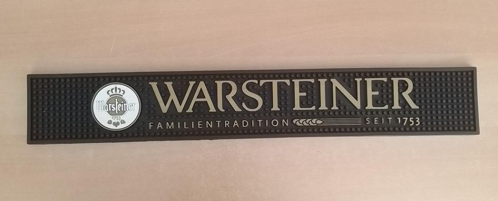 Warsteiner barmat 58x9cm, Ophalen of Verzenden, Nieuw, Overige typen