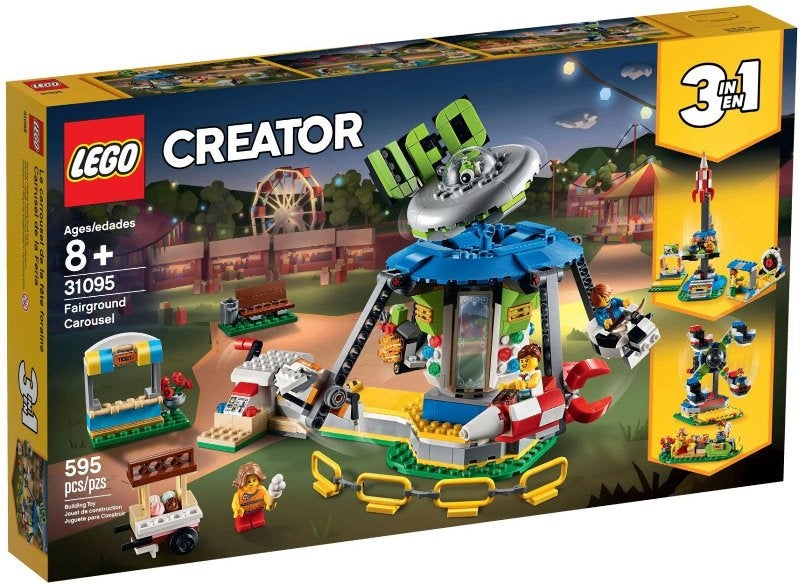 Lego Creator 3in1 31095  Fairground Carousel, Kinderen en Baby's, Speelgoed | Duplo en Lego, Nieuw, Lego, Complete set, Compleet