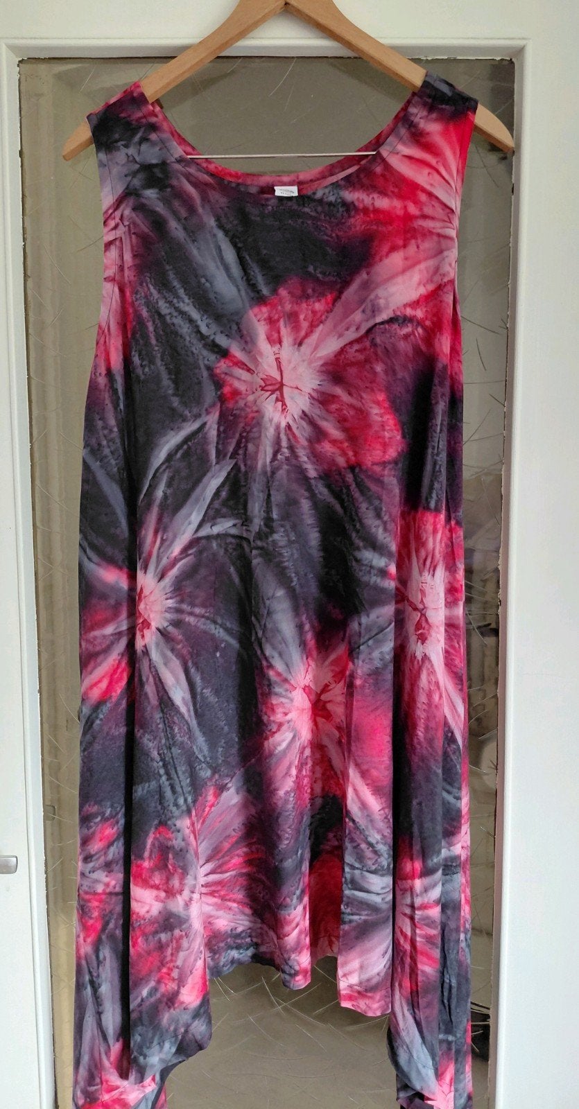 Luna Serena batik puntentuniek 100% Rayon A lijn, Kleding | Dames, Grote Maten, Ophalen of Verzenden, Zo goed als nieuw, Luna Serena