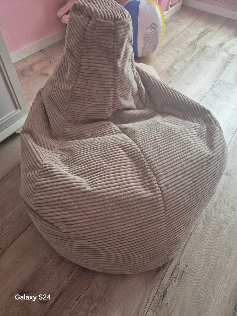 Icon zitzak Dalton corduroy beige zo goed als nieuw, Ophalen of Verzenden, Zo goed als nieuw