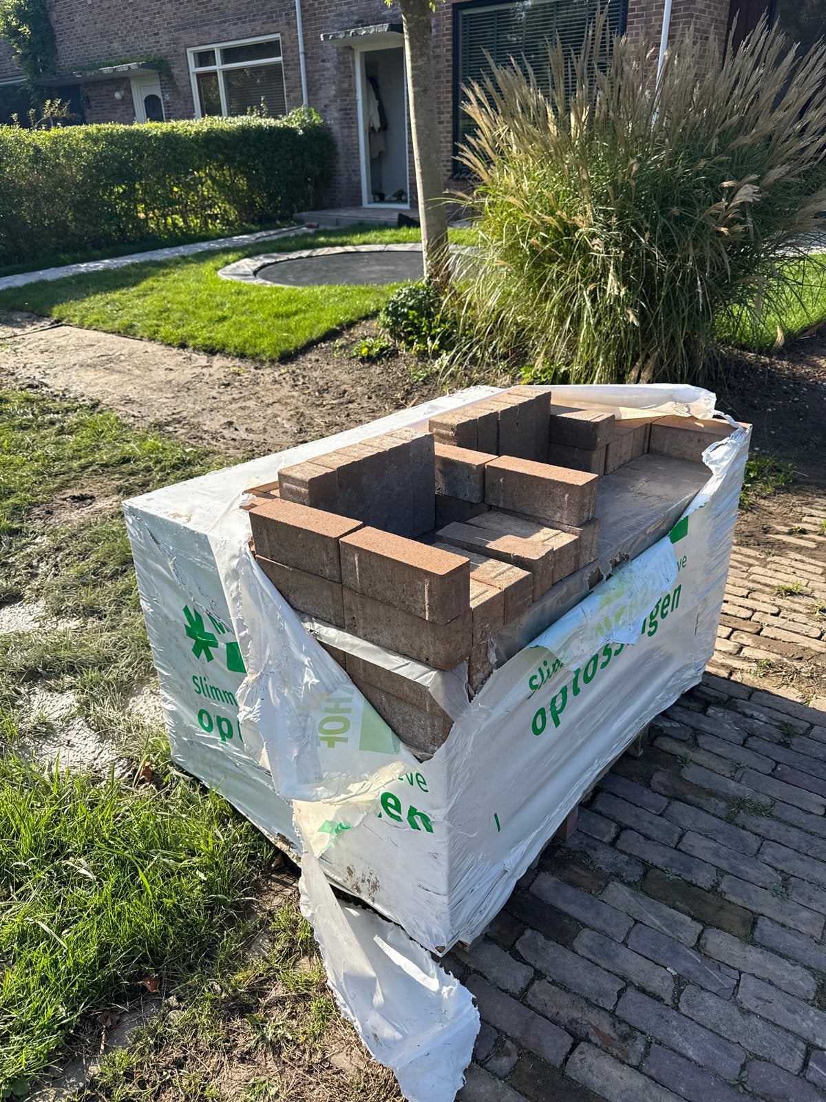 Morssinkhof Strackstone Oker Waalformaat Stenen (ca. 7m²), Tuin en Terras, Ophalen, Klinkers, Nieuw, 5 tot 10 m²