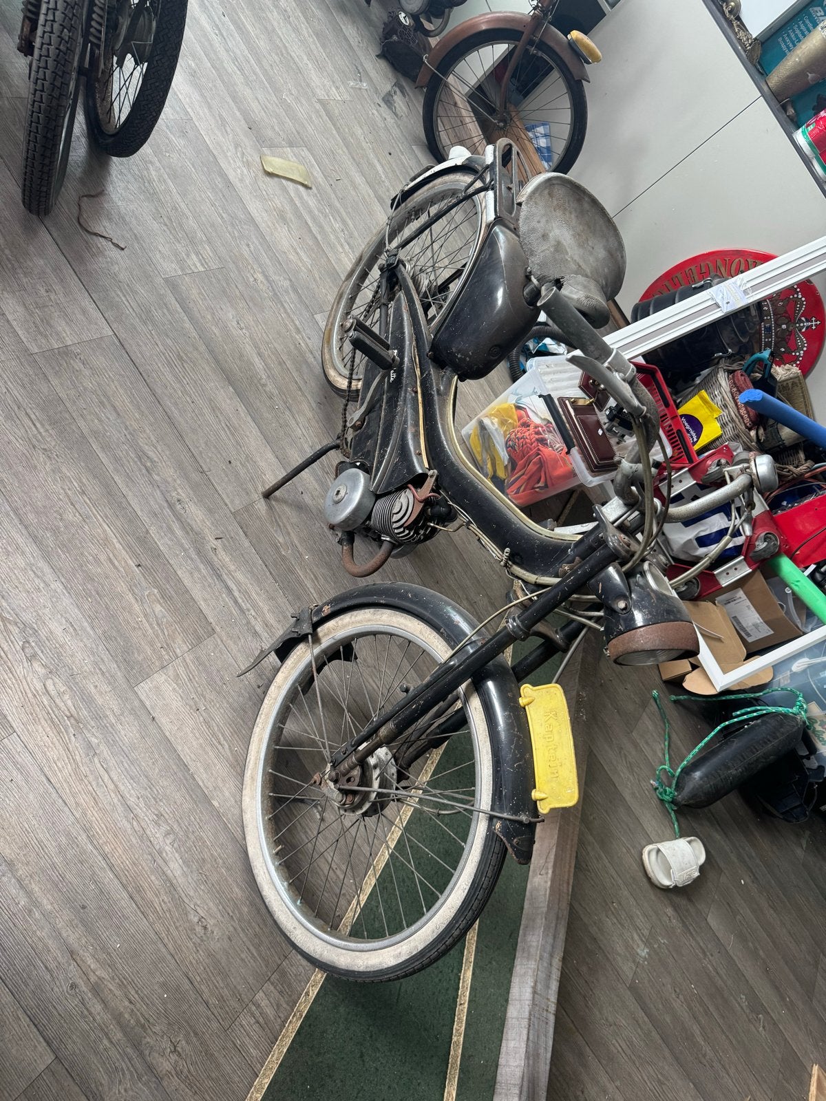 Mobylette kaptein BG44 bromfiets uit 1961 opknapper, Fietsen en Brommers, Ophalen, Overige merken