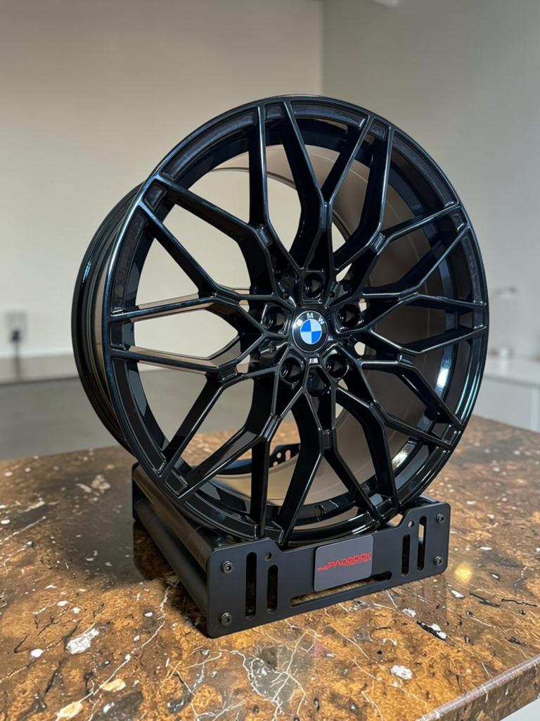 19” BMW Velgen 1000M Style Hoogglans Zwart Breedset, 19 inch, Overige, Velg(en), Overige
