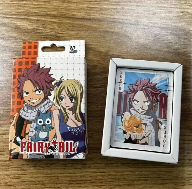 Fairy Tail speelkaarten / poker set (54 kaarten), Ophalen of Verzenden, Nieuw, Speelkaart(en)