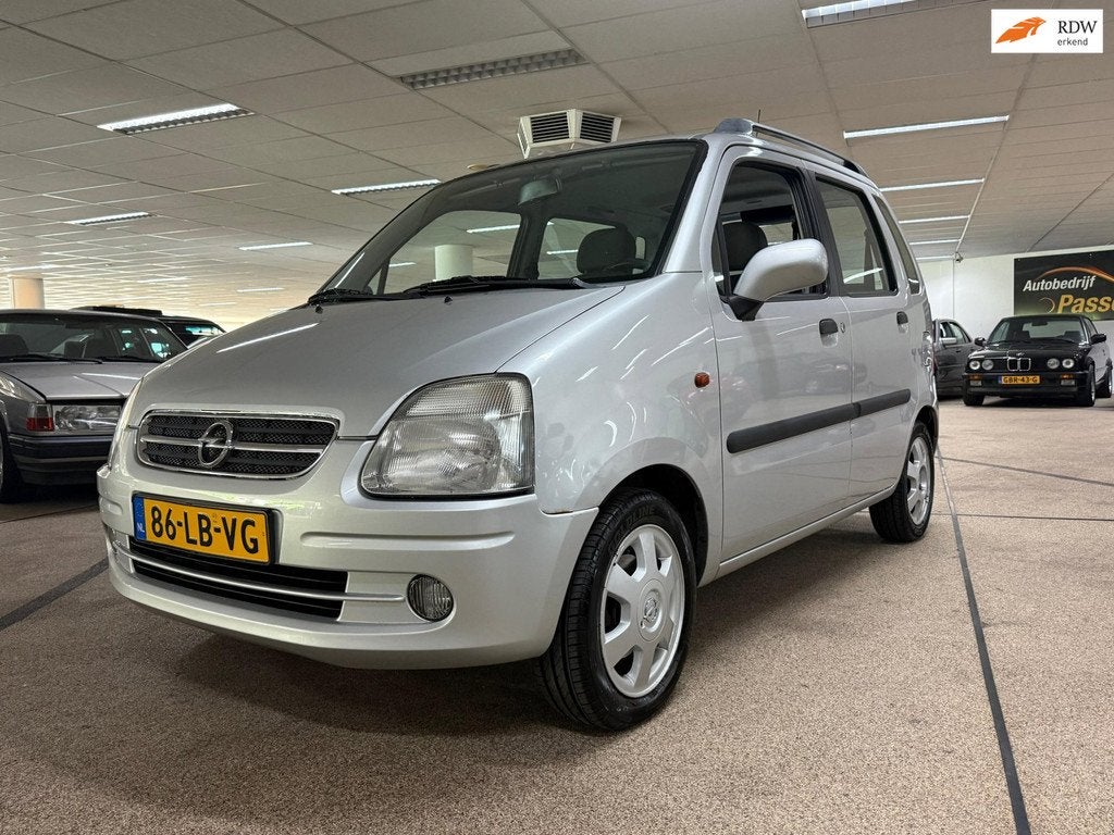 Opel Agila 1.2-16V Elegancenieuwe apk! 155.000km, Auto's, Opel, Voorwielaandrijving, 15 km/l, Gebruikt, 31 €/maand