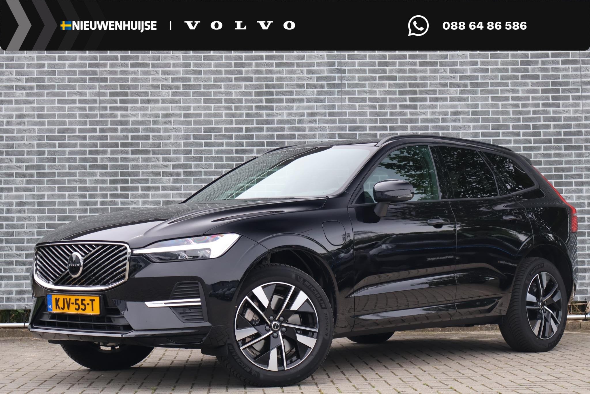 Volvo XC60 2.0 T6 Plug-in hybrid AWD Essential | Gratis Trek, Auto's, Automaat, 12 maanden, 4 cilinders, 180 min