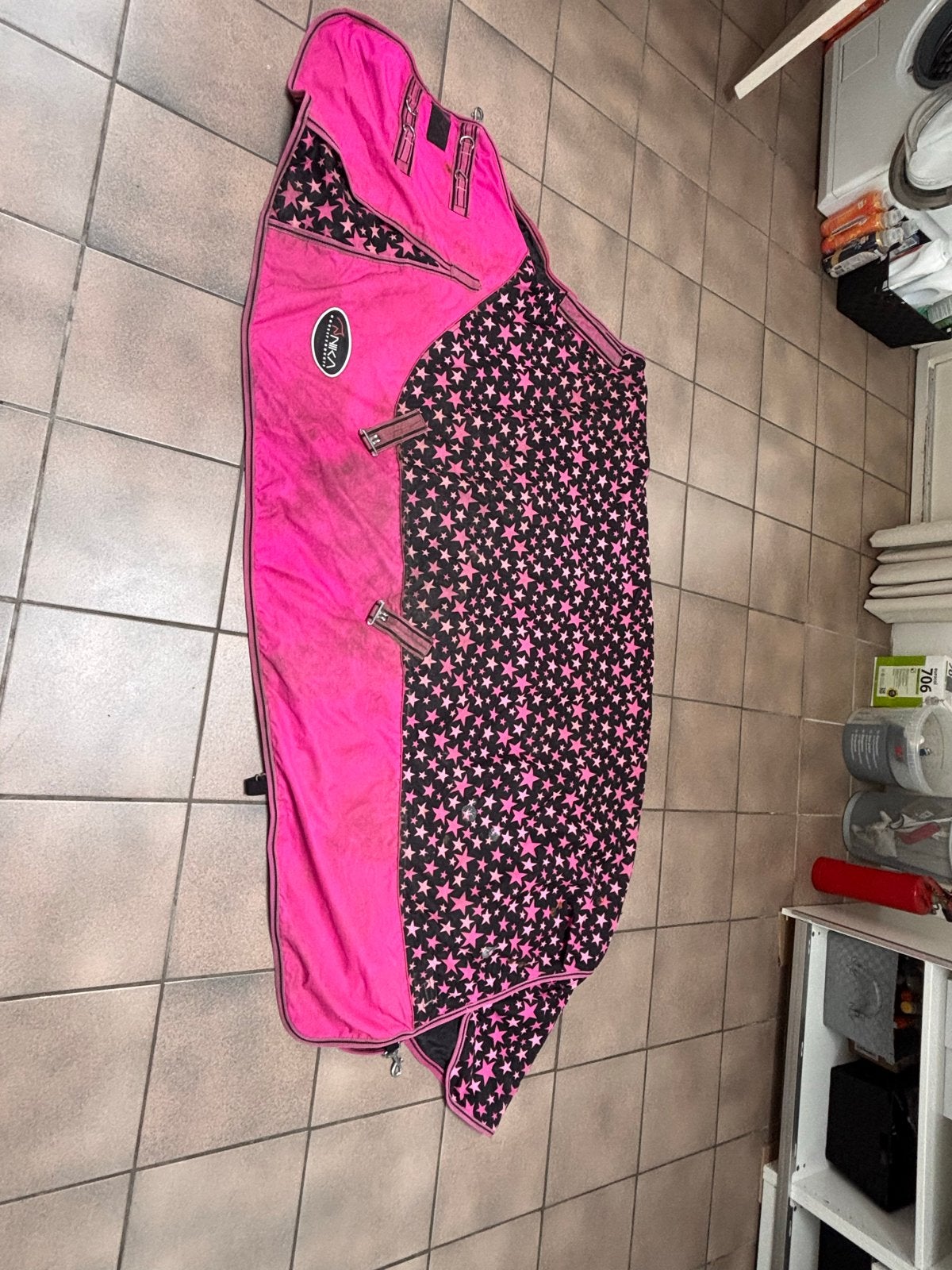 Nika winterdeken maat 205, Dieren en Toebehoren, Full (L), Ophalen of Verzenden, Gebruikt, Deken